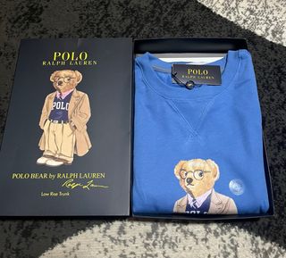 Sudadera Polo Ralph Lauren Oso Azul