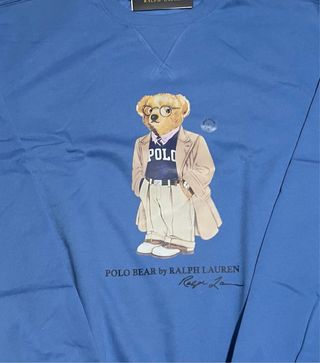 Sudadera Polo Ralph Lauren Oso Azul