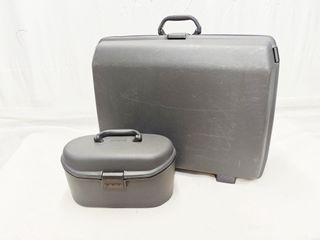 Maleta y neceser Samsonite gris