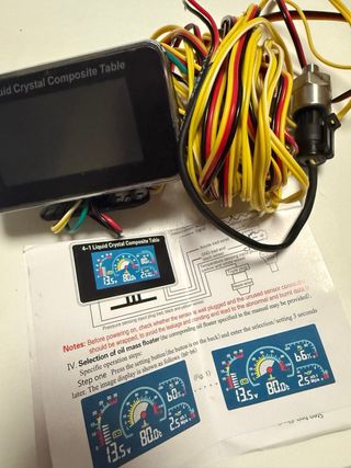 Medidor de Voltaje con Cables