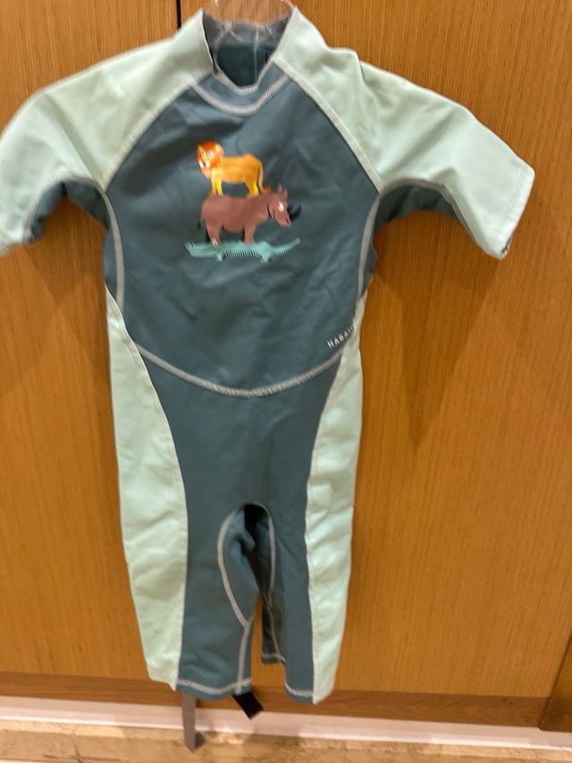 Neopreno infantil Nabaiji azul y turquesa