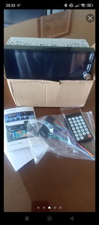 Radio MP5 Coche CarPlay Android Auto