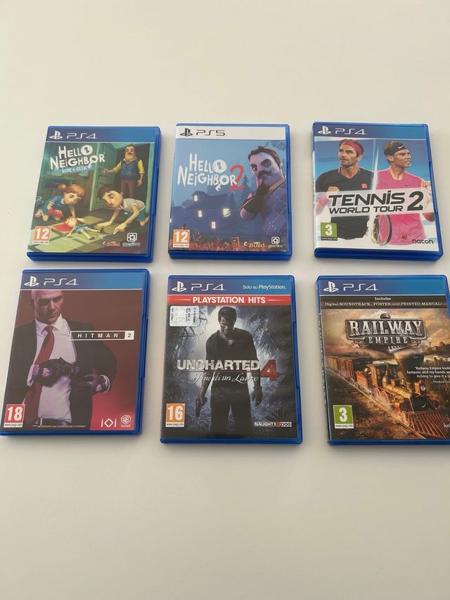 Lotto giochi PlayStation 4 e 5