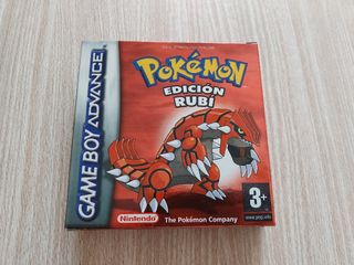 POKEMON RUBI ESPAÑOL NINTENDO GAME BOY ADVANCE 