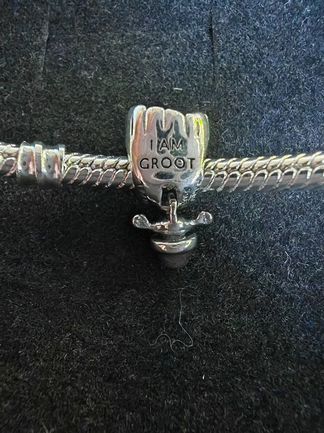 Charm Groot Guardianes Galaxia Plata 925