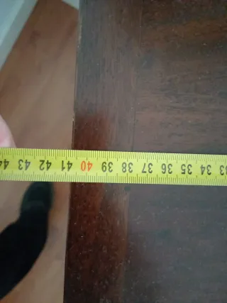 Mesilla de noche de madera