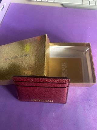Portacarte Michael Kors rosso