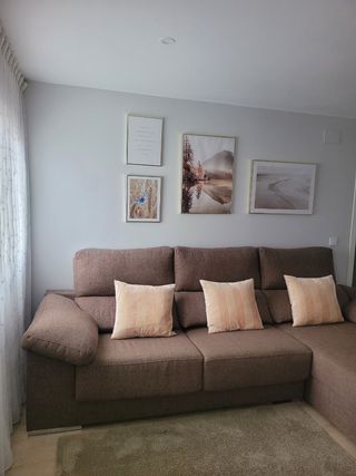 Sofá 293cm, chaise longue 162x105
