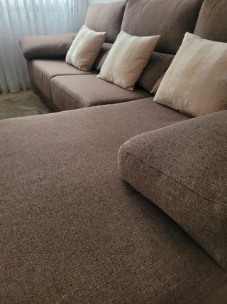 Sofá 293cm, chaise longue 162x105
