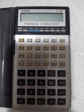 Calculadora Financiera Casio FC-100