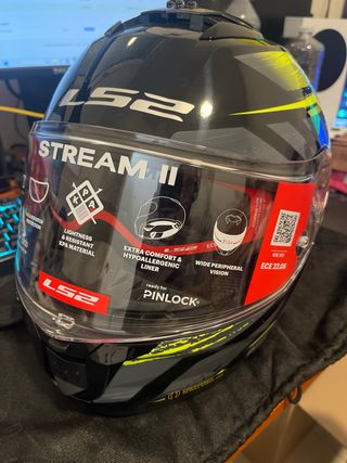 Casco Moto LS2 FF808 Stream II Talla L