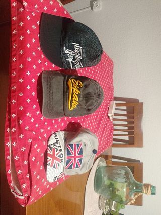Lote de 3 Gorras