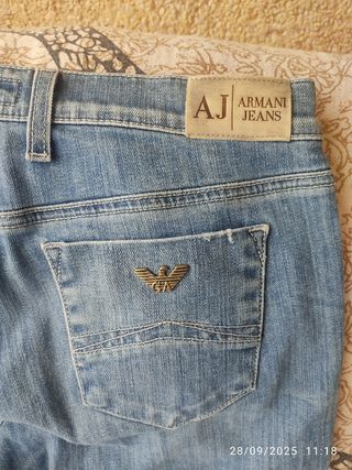 Pantalón vaquero Armani Jeans azul