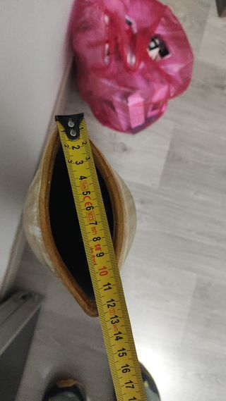 Jarrón alto medidas en las fotos