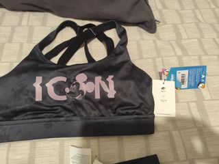 Mallas y sujetador deportivo Mickey mouse