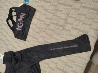 Mallas y sujetador deportivo Mickey mouse