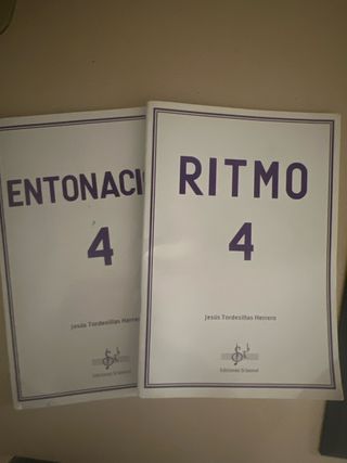Libri di ritmo e intonazione 4