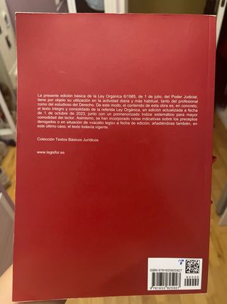 Ley Orgánica del Poder Judicial (Spanish Edition)
