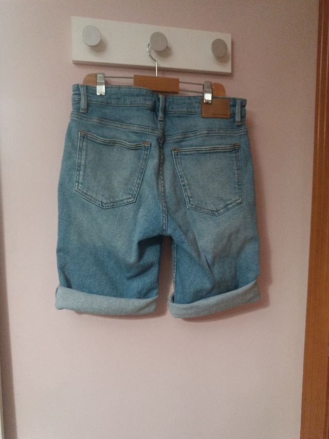 Pantalón corto vaquero chico Mango Talla 40