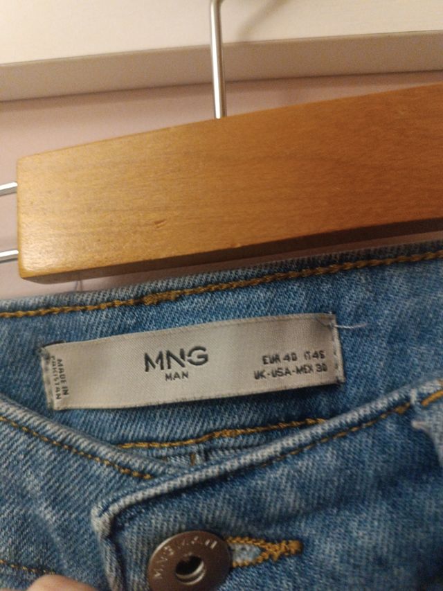 Pantalón corto vaquero chico Mango Talla 40