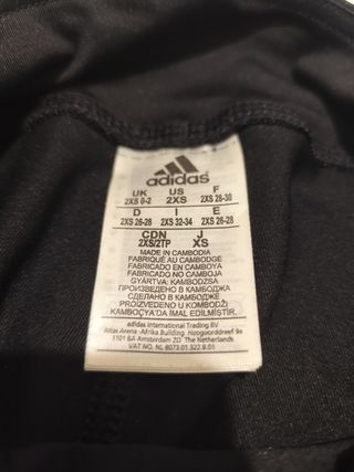 Mallas Adidas Negras Mujer
