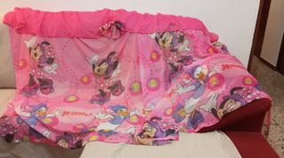Cortinas Minnie con baldó