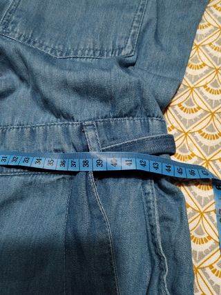 Mono vaquero largo azul Talla L