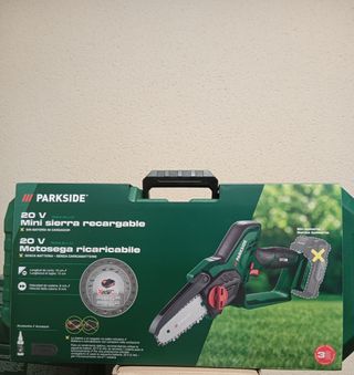 Parkside Mini Sierra Recargable 20V nueva