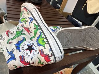 Botas Converse All Star Dinosaurios Talla 36