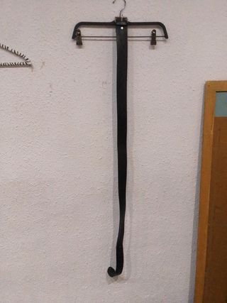 Cinturón de piel hombre
