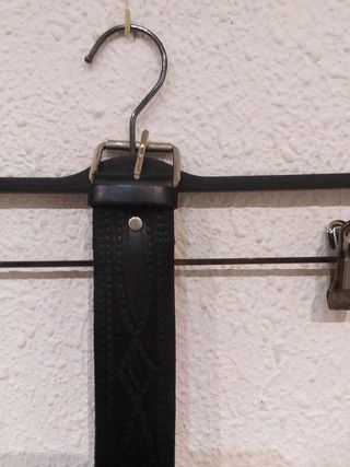 Cinturón de piel hombre