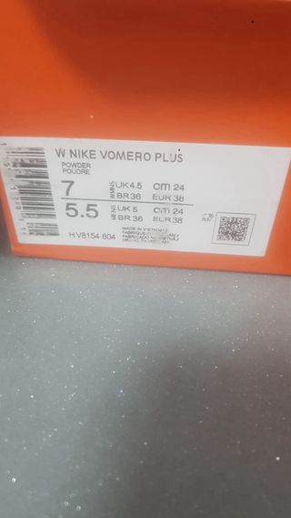 Nike Vomero Plus Rosa/Morado, totalmente nuevas