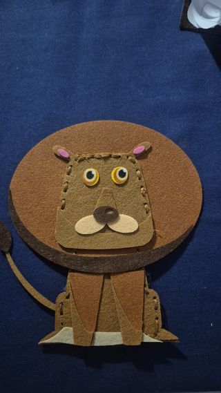 Adornos Fieltro Animales de Madagascar