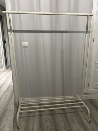 Appendiabiti Donkey Ikea bianco metallizzato