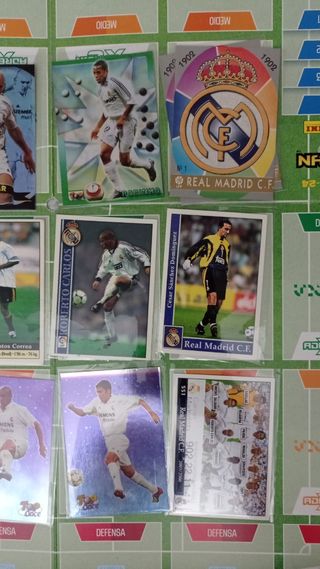 Lote cromos Real Madrid Adrenalyn Mundicromo