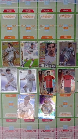Lote cromos Real Madrid Adrenalyn Mundicromo