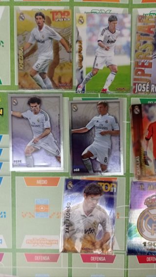 Lote cromos Real Madrid Adrenalyn Mundicromo