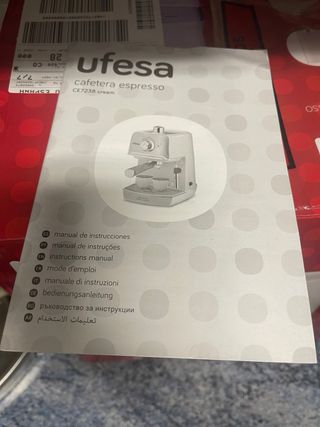 Cafetera Ufesa CE7238 Crema