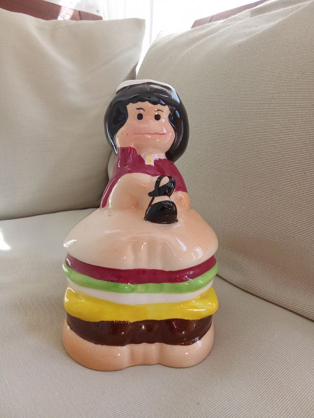 Hucha cerámica Mafalda Hamburguesa