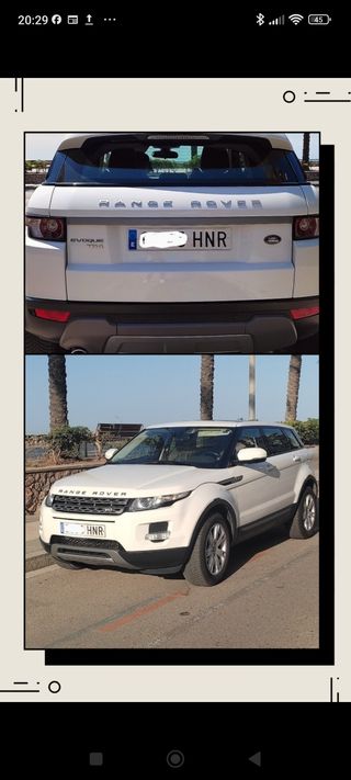 Land Rover Range Rover Evoque 2013