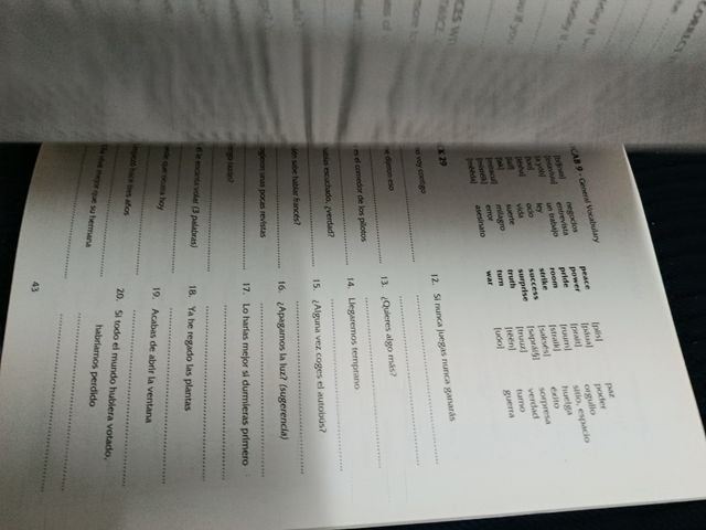 Fluency  inglés idiomas Intermediate 7 y Low Inter