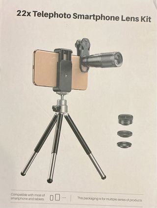 Kit Lentes Telefoto 22x para Móvil