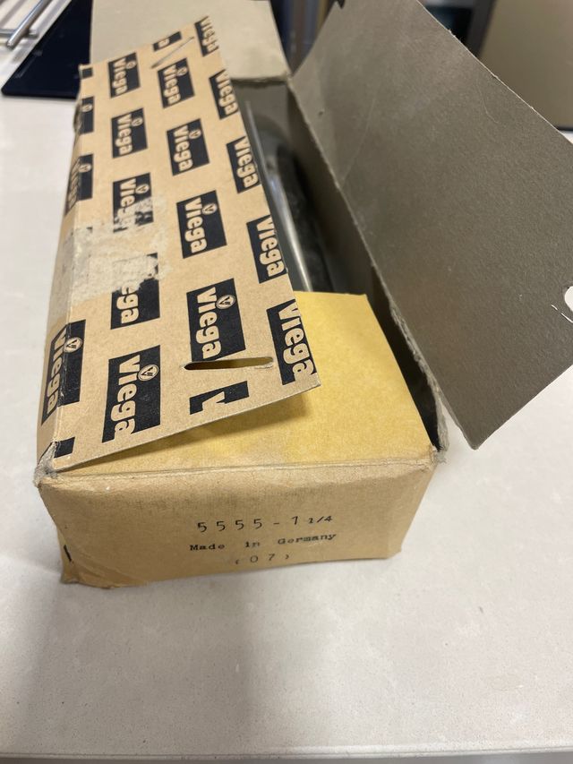 Viega Sifón Botella 5555 1.1/4 Cromo Latón