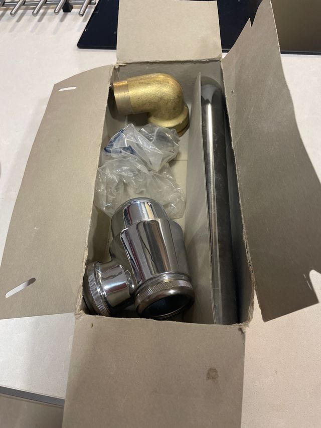 Viega Sifón Botella 5555 1.1/4 Cromo Latón