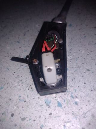 Brazo Lenco B 52 recableado con portacápsula