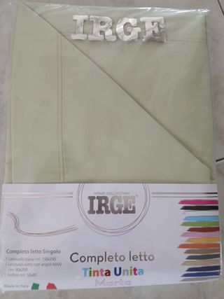 Completo letto singolo IRGE Tinta Unita