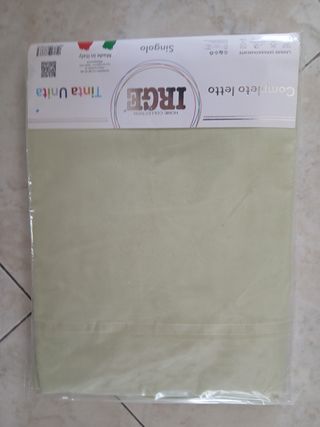 Completo letto singolo IRGE Tinta Unita