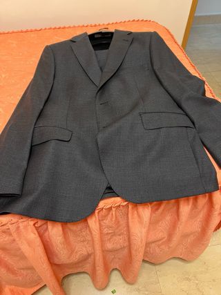 Traje Emidio Tucci gris hombre poco uso