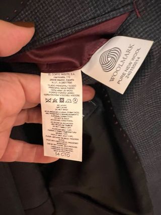 Traje Emidio Tucci gris hombre poco uso