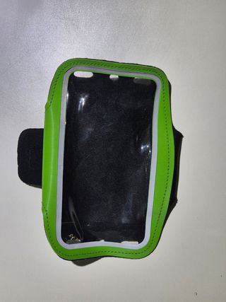 Porta cellulare da braccio sportivo verde